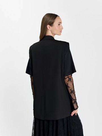 Gilet de costume 'Taki' Le Temps Des Cerises en noir
