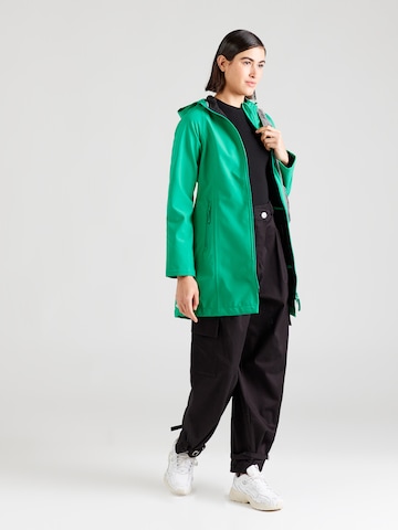 ILSE JACOBSEN Between-Seasons Coat in Green