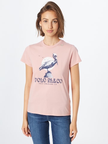 Polo Ralph Lauren T-Shirt in Pink: predná strana