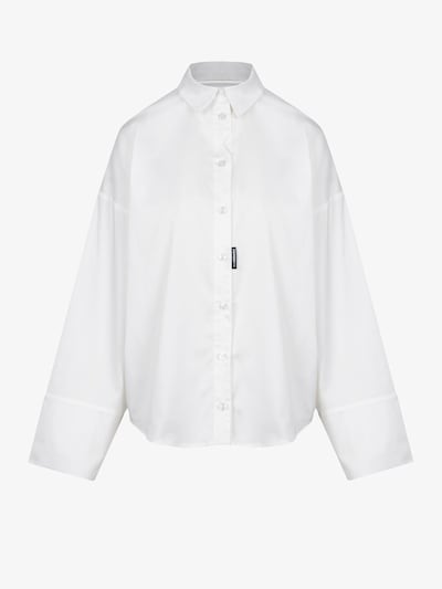 FEMSSY Oversized tričko 'CLARA SHIRT WHITE' ve velikosti XS-S - bílá, Produkt