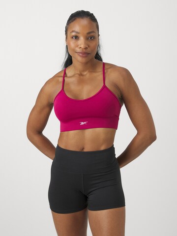 Reebok Korzet Športová podprsenka 'Workout Ready' - Fialová: predná strana