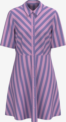 Robe-chemise 'Savanna' Y.A.S en violet : devant