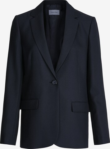 Blazer Calvin Klein en noir : devant