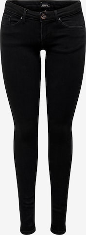 Only Petite Скинни Джинсы 'ONLCORAL' в Черный: спереди