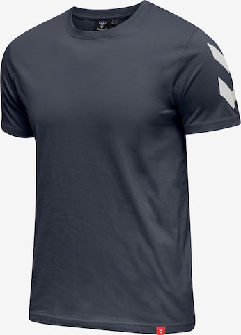 T-Shirt fonctionnel 'Chevron' Hummel en bleu