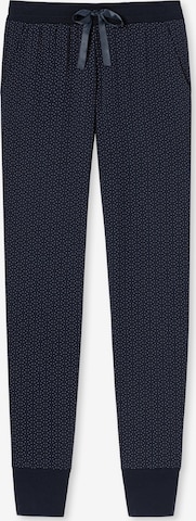 Regular Pantalon SCHIESSER en bleu : devant