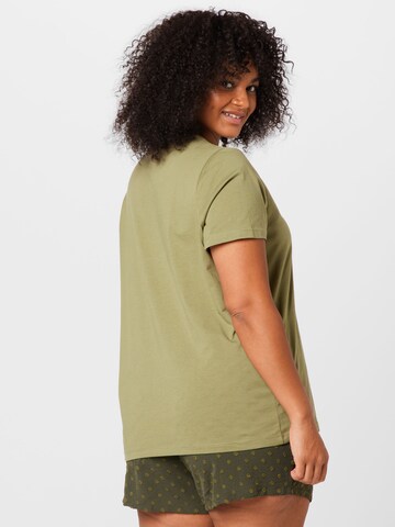 Tommy Hilfiger Curve - Camiseta en verde