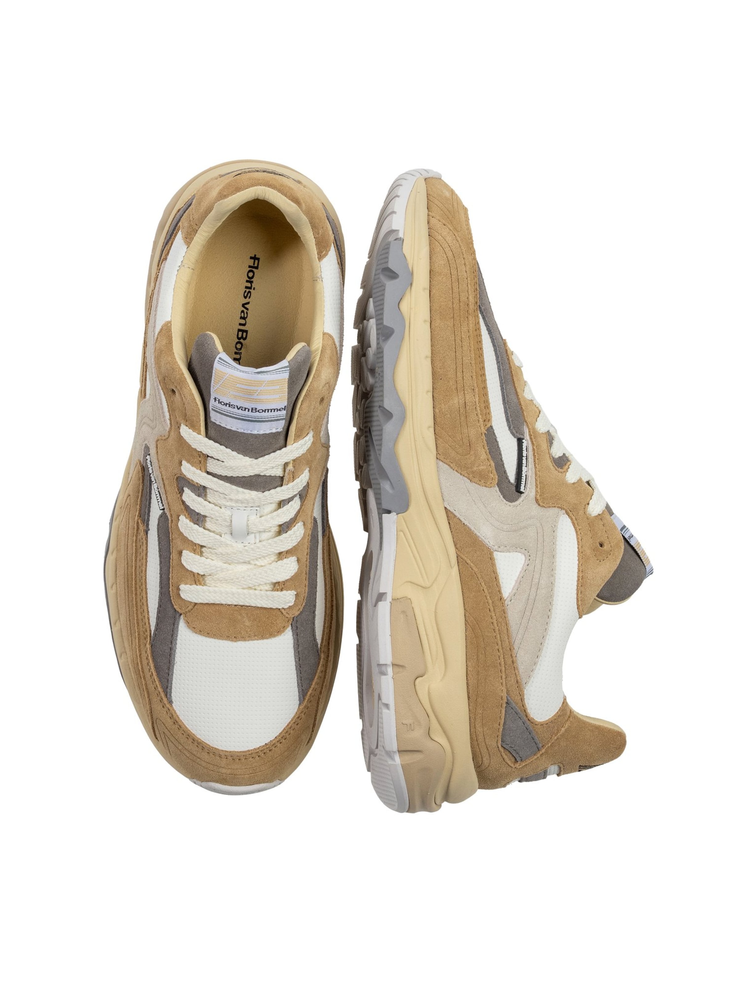Sneaker bassa 'De Rezer 02 ' di Floris van Bommel in beige