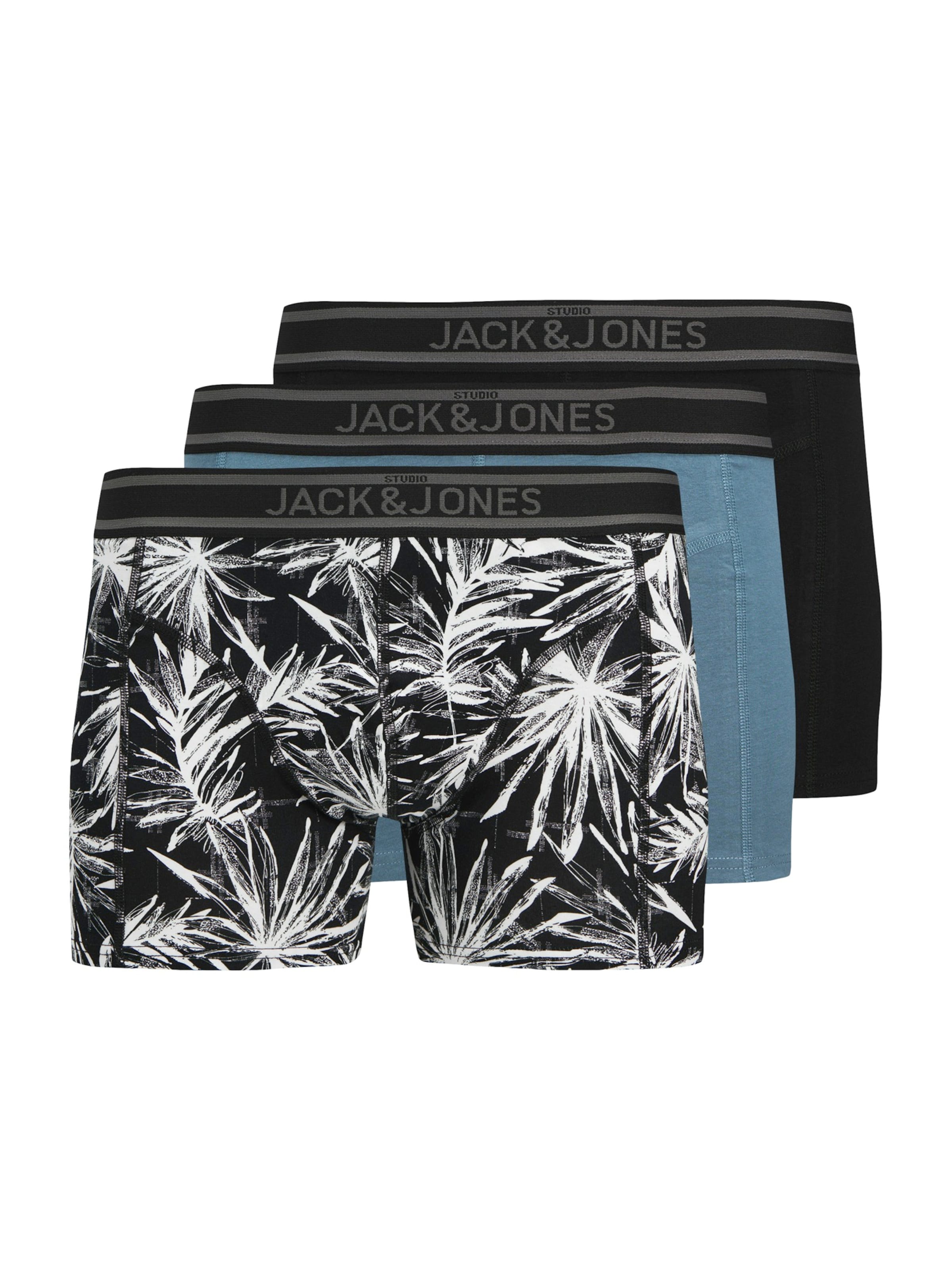 Boxers 'JACRichard' JACK & JONES en bleu : devant