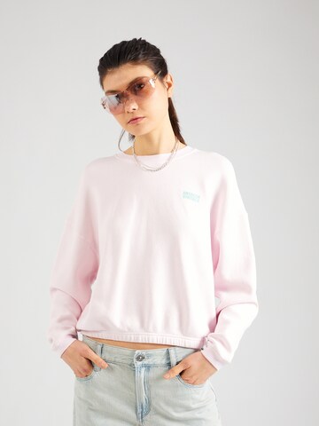AMERICAN VINTAGE Sweatshirt 'IZUBIRD' in Pink: predná strana