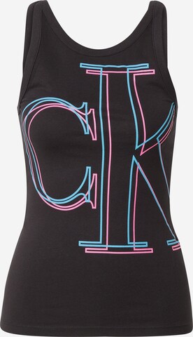 Calvin Klein Jeans Regular Top in Black: front