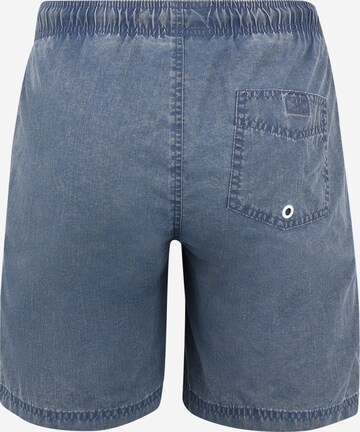 BLEND Zwemshorts in Blauw