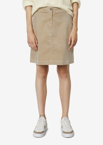 Marc O'Polo Skirt in Beige: front