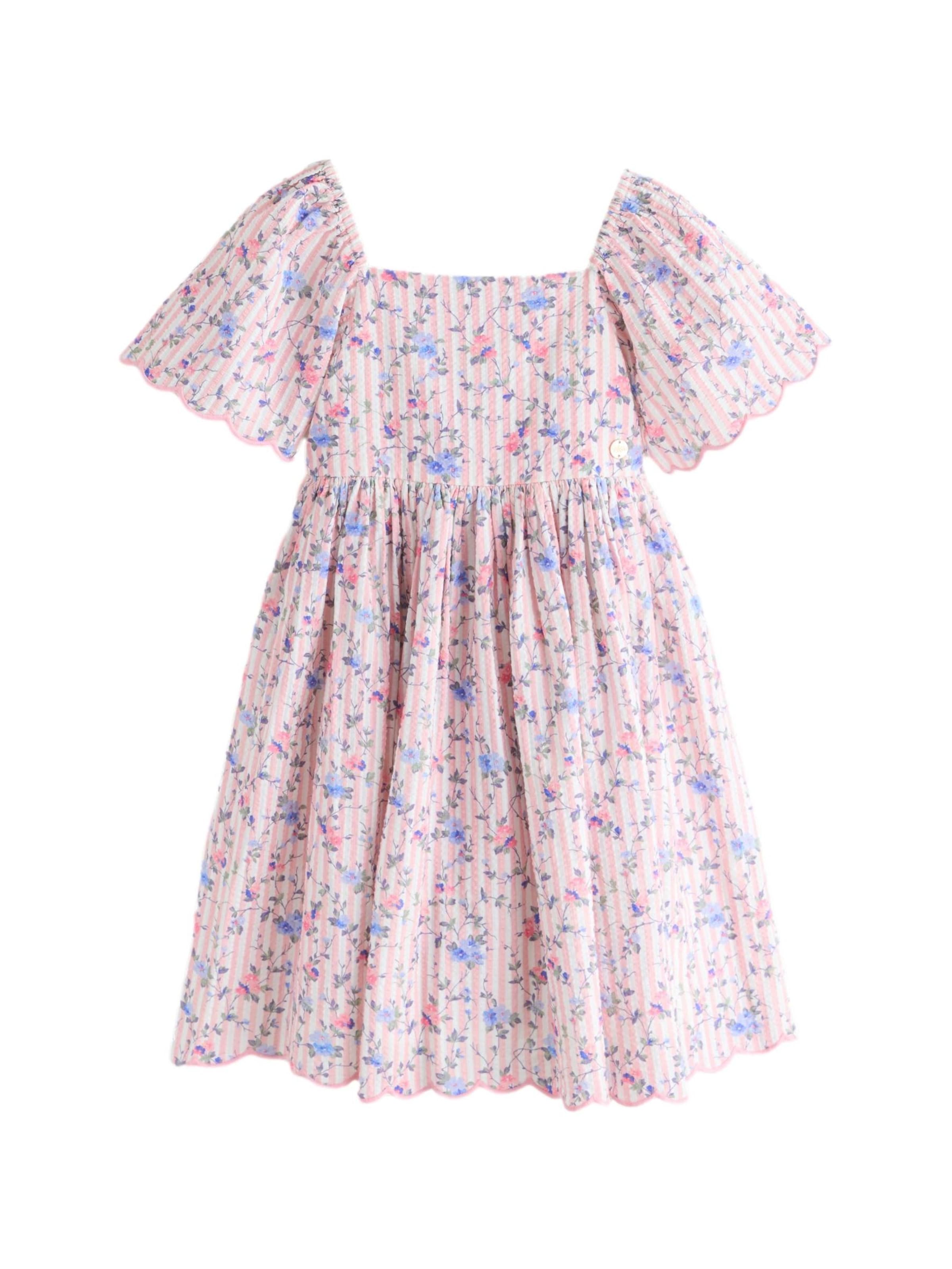 LAURA ASHLEY Jurk in Roze: voorkant