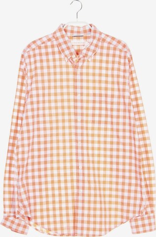 TRENERY Button Up Shirt in M in Orange: front