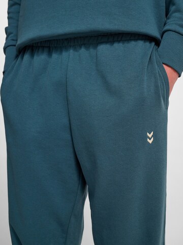 Hummel Tapered Sportsbukser 'PULSE' i blå