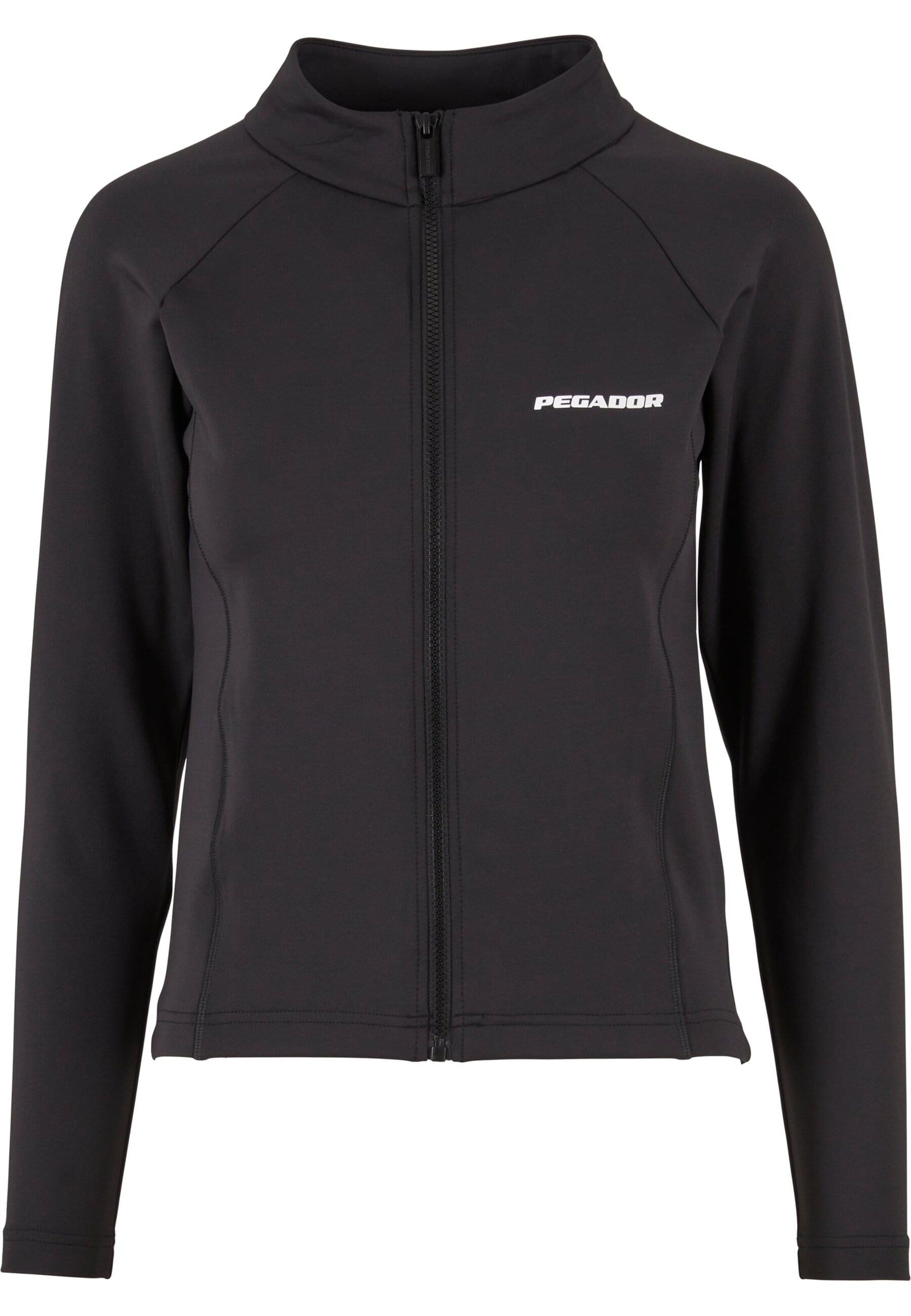 Giacca di felpa 'Tale' di Pegador in nero: frontale