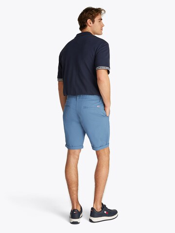 Tommy Jeans Slimfit Chinosy 'Scanton' w kolorze niebieski