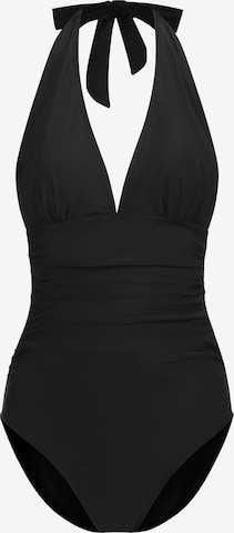 cfab (formerly creamy fabrics) Shapingbaddräkt 'Signature Sculpt Swimsuit' i svart: framsida