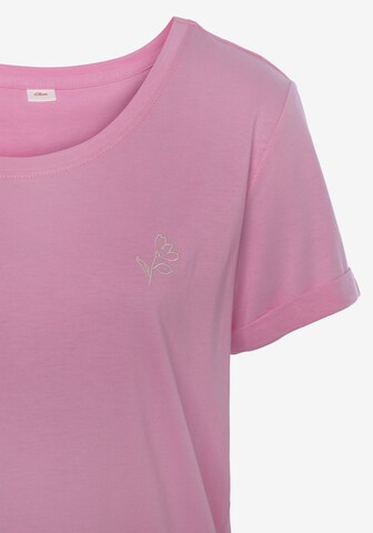 T-shirt s.Oliver en rose