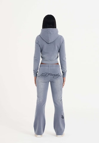 Ed Hardy Sweatjakke i grå