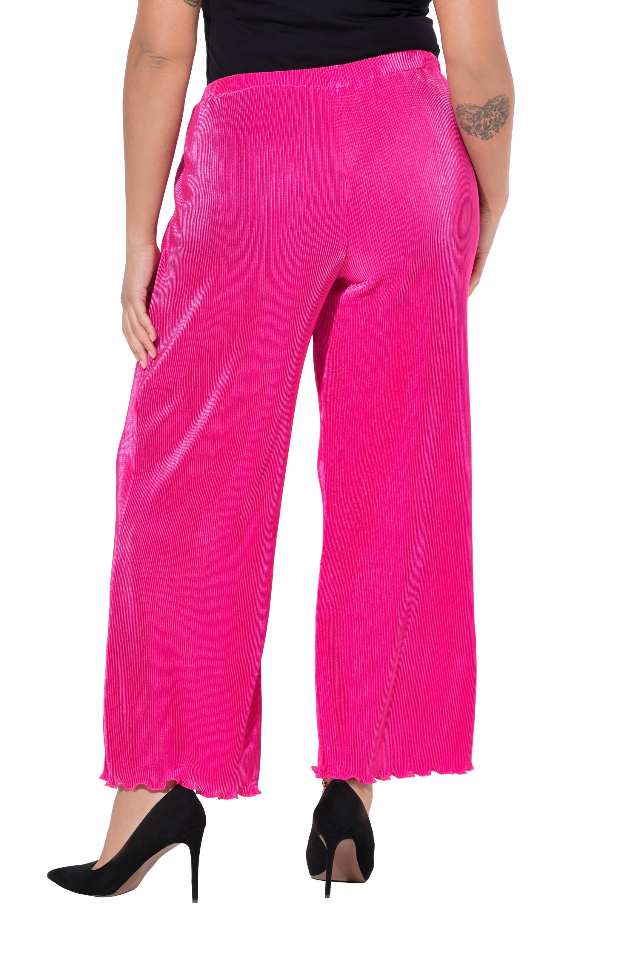 MIAMODA Wide leg Broek in Roze