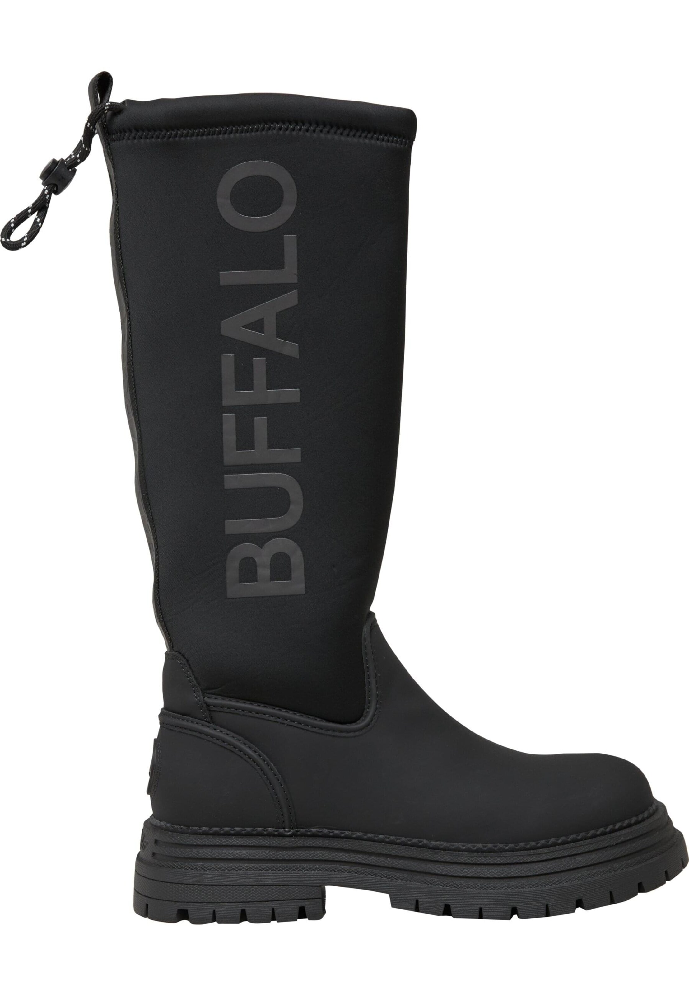 BUFFALO Stiefel 'Lennox' in Schwarz: Vorderseite