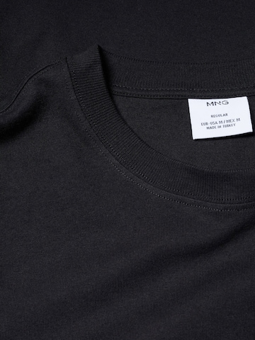 T-Shirt 'MOLINA' MANGO MAN en noir