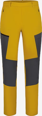 Slimfit Pantaloni per outdoor 'Deford' di ICEPEAK in giallo: frontale