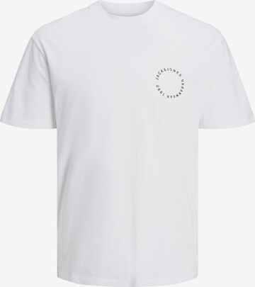 JACK & JONES Shirt 'SUNSET' in White: front