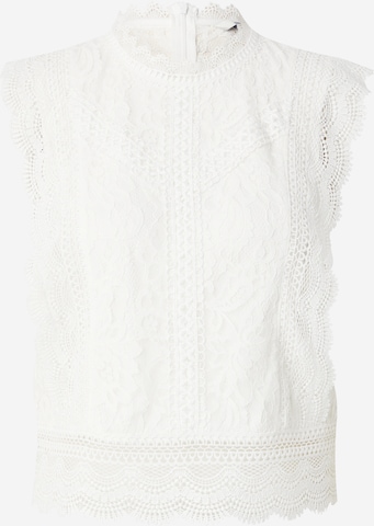 Camicia da donna 'Karo' di ONLY in bianco: frontale