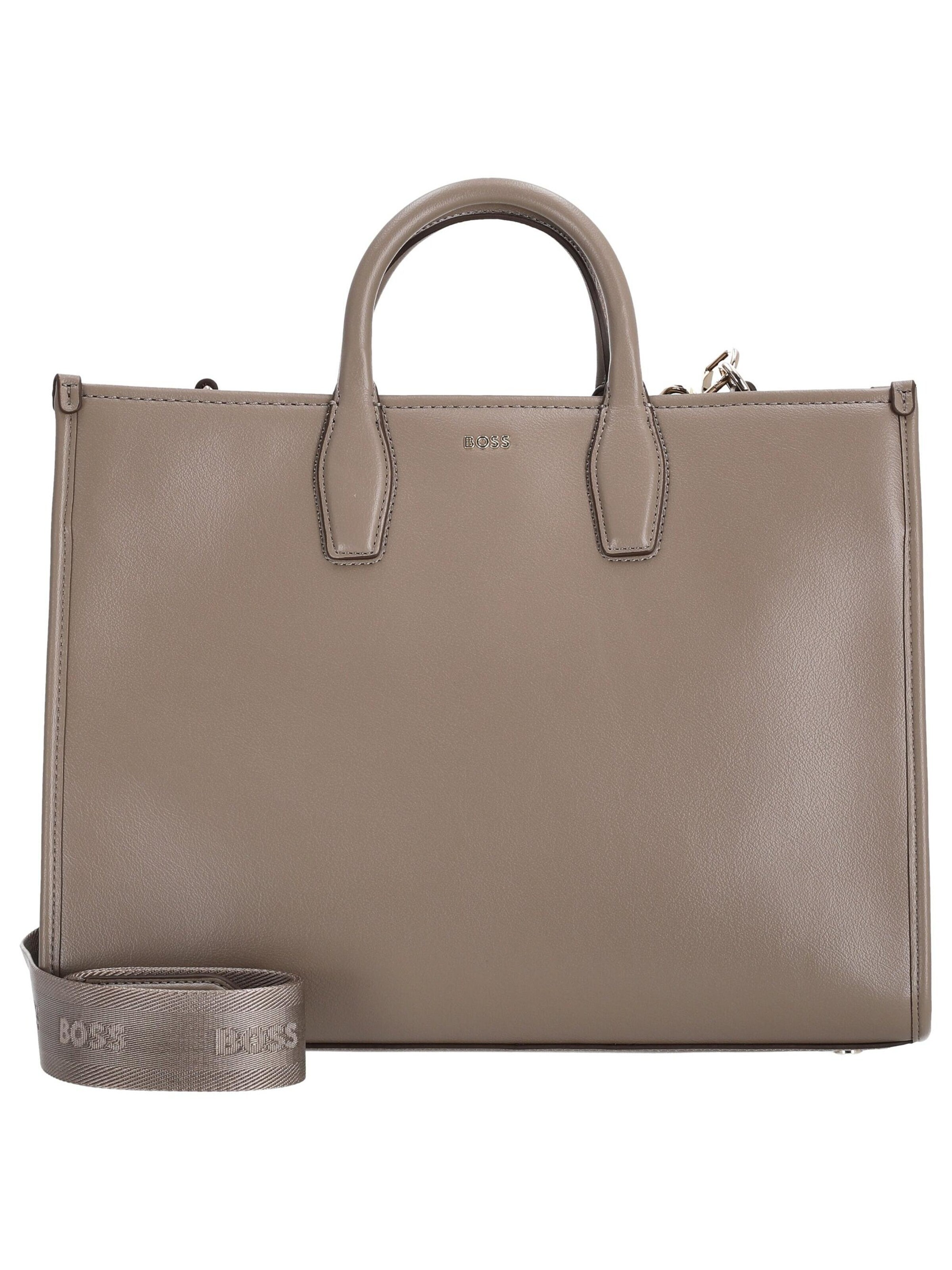 HUGO BOSS Shopper 'Sandy MED'‌‌‌‌‌‌‌ in Braun: Vorderseite
