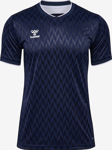 Hummel Functioneel shirt 'Match Legend' in Blauw: voorkant