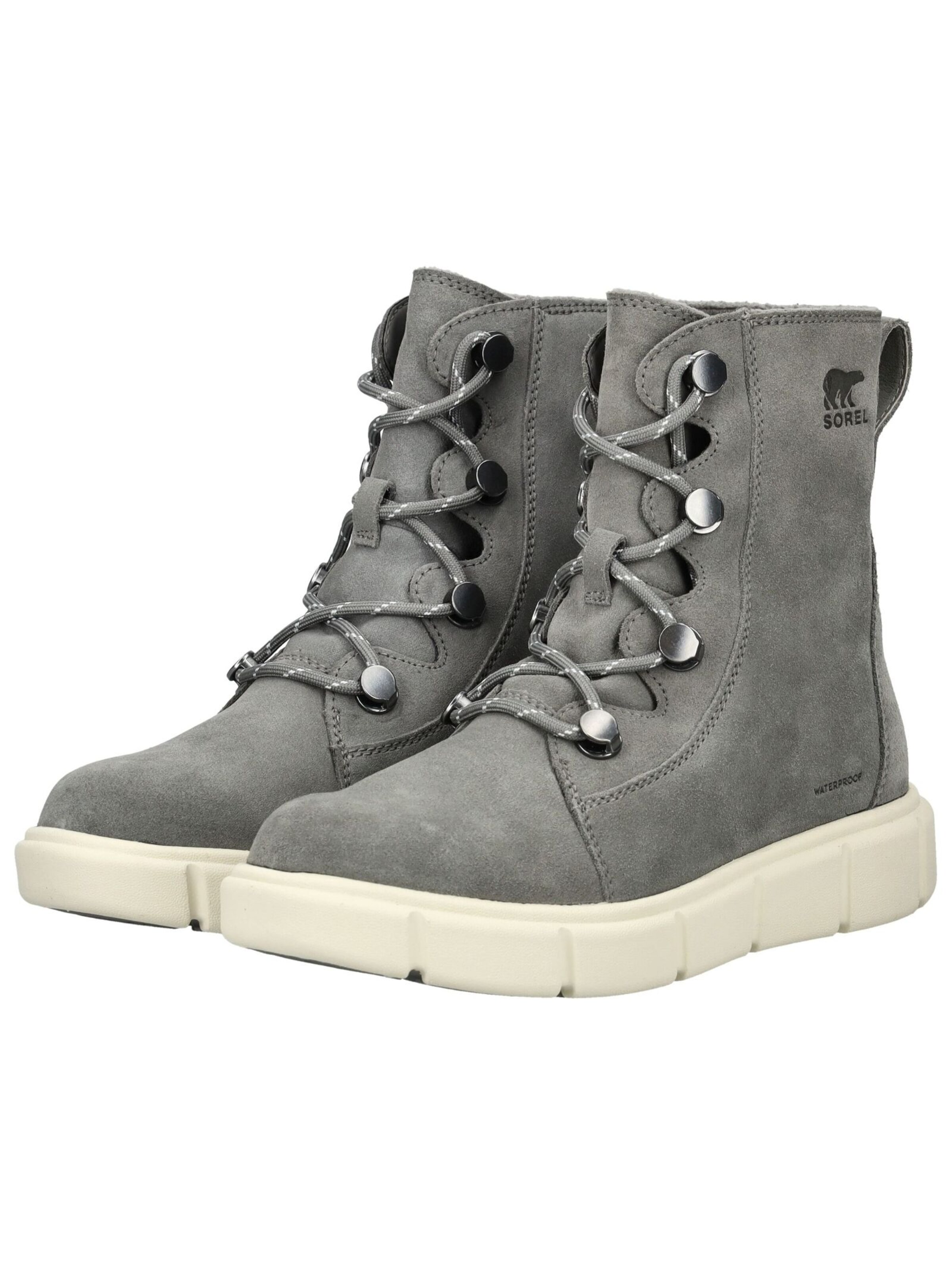 SOREL Schnürstiefelette in Grau