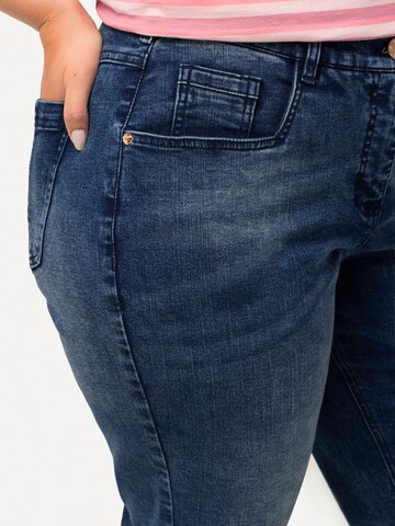 Ulla Popken regular Jeans i blå