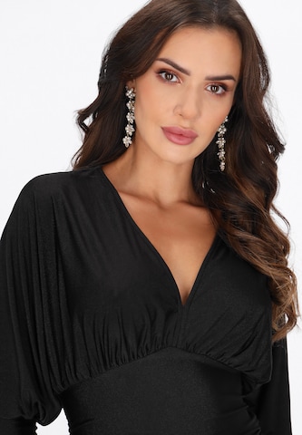Robe de cocktail faina en noir