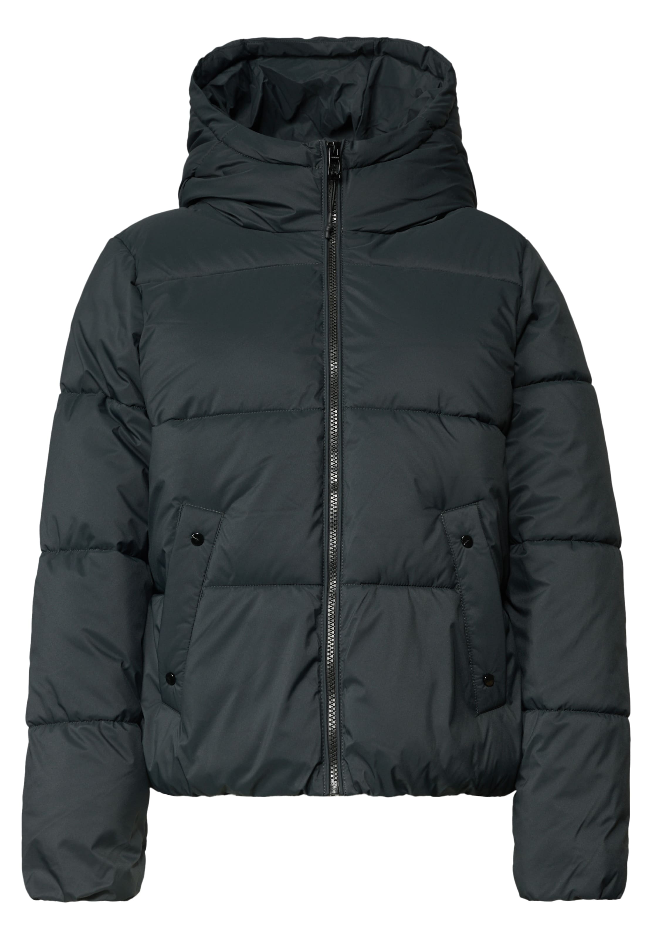 Street One Studio Winter Jacket in Green: front