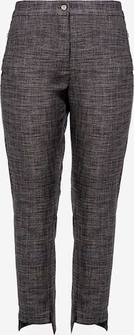 HELMIDGE Tapered Pants in Brown: front