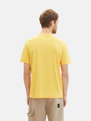 T-Shirt TOM TAILOR en jaune