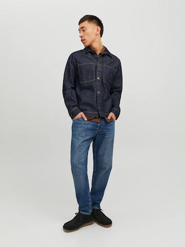 JACK & JONES Regular Jeans 'Frank Leen' in Blau