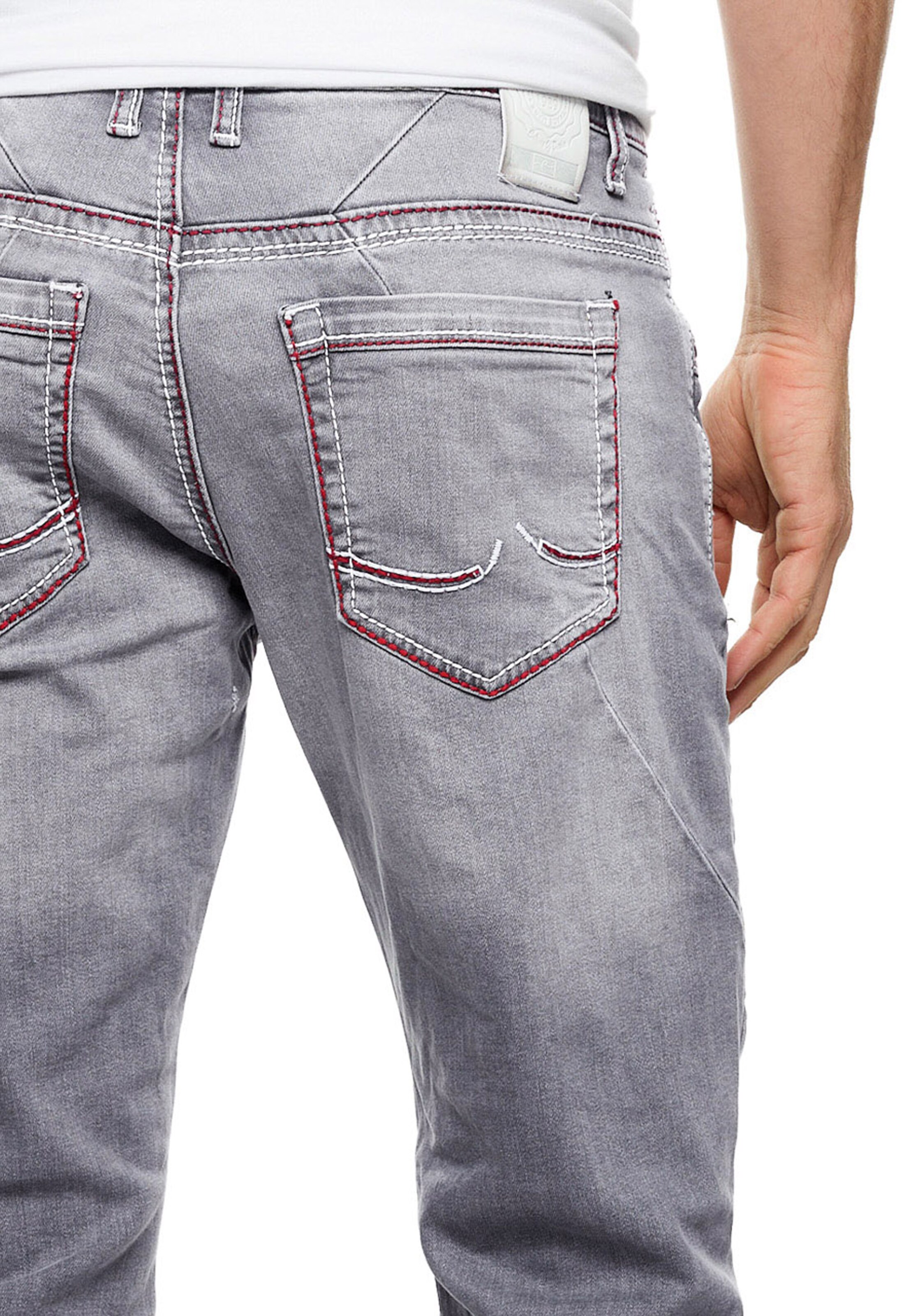 Rusty Neal Regular Jeans 'ODAR' in Grey