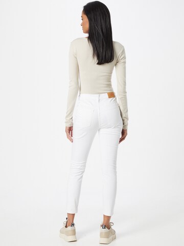 Skinny Pantalon 'Dakota' JDY en blanc