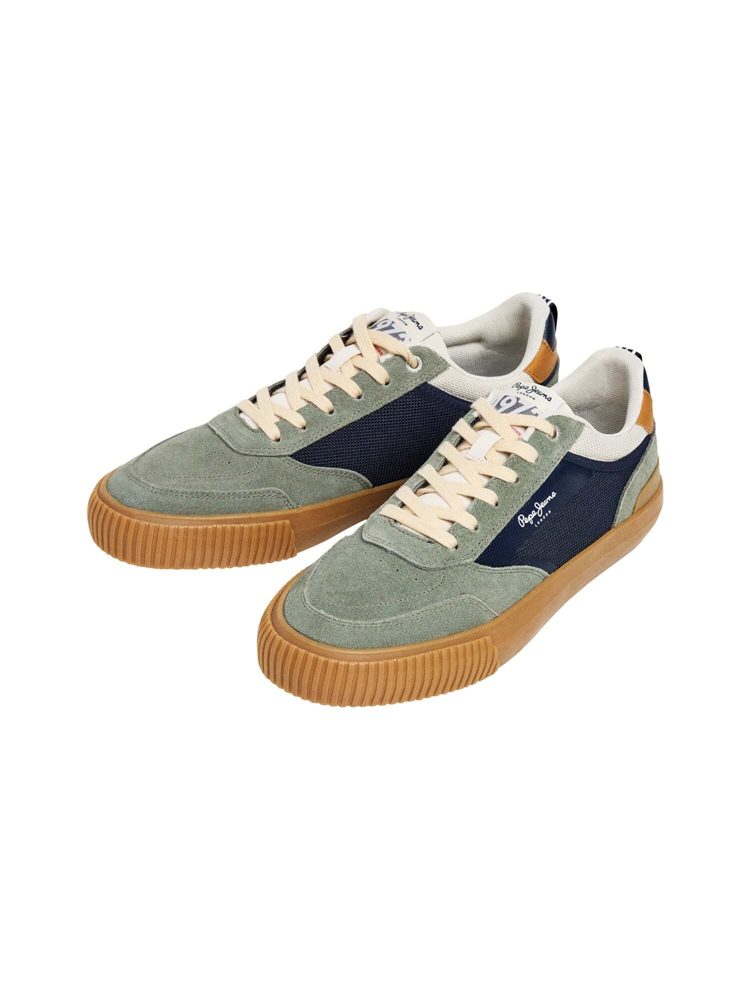 Baskets basses 'NOLAN STREET' Pepe Jeans en vert