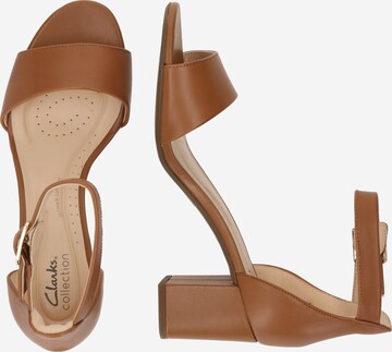 Sandalo 'Deva Mae Tan' di CLARKS in marrone