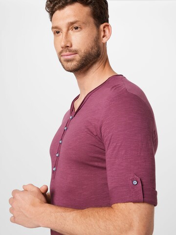 Key Largo - Regular Fit Camisa em vermelho