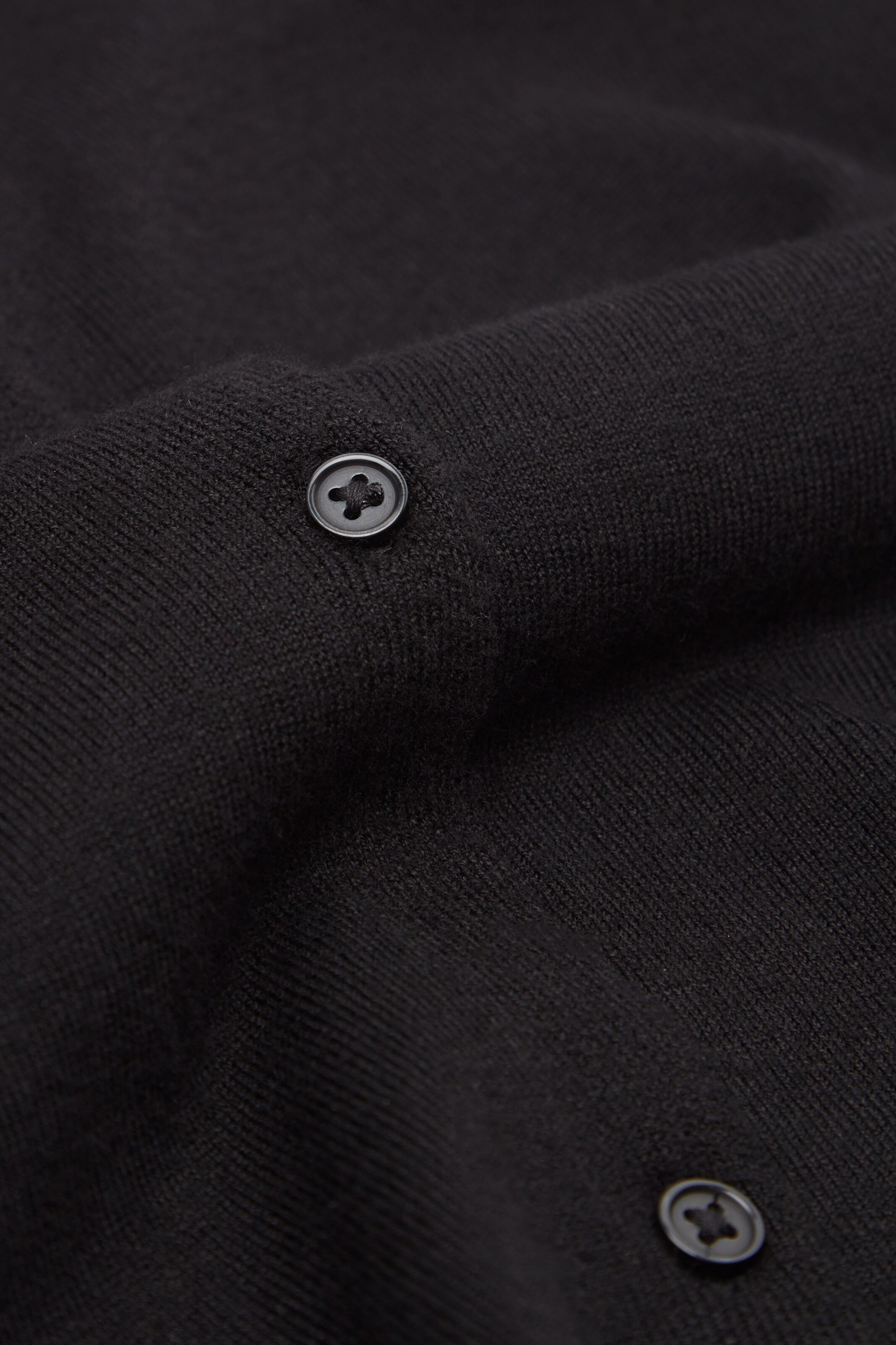 Tezenis Knit Cardigan in Black