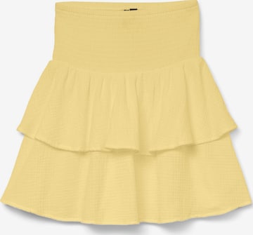 Gonna 'VMNatali' di VERO MODA in giallo: frontale