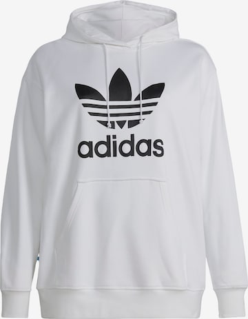 ADIDAS ORIGINALS Sweatshirt 'Adicolor' in White: front