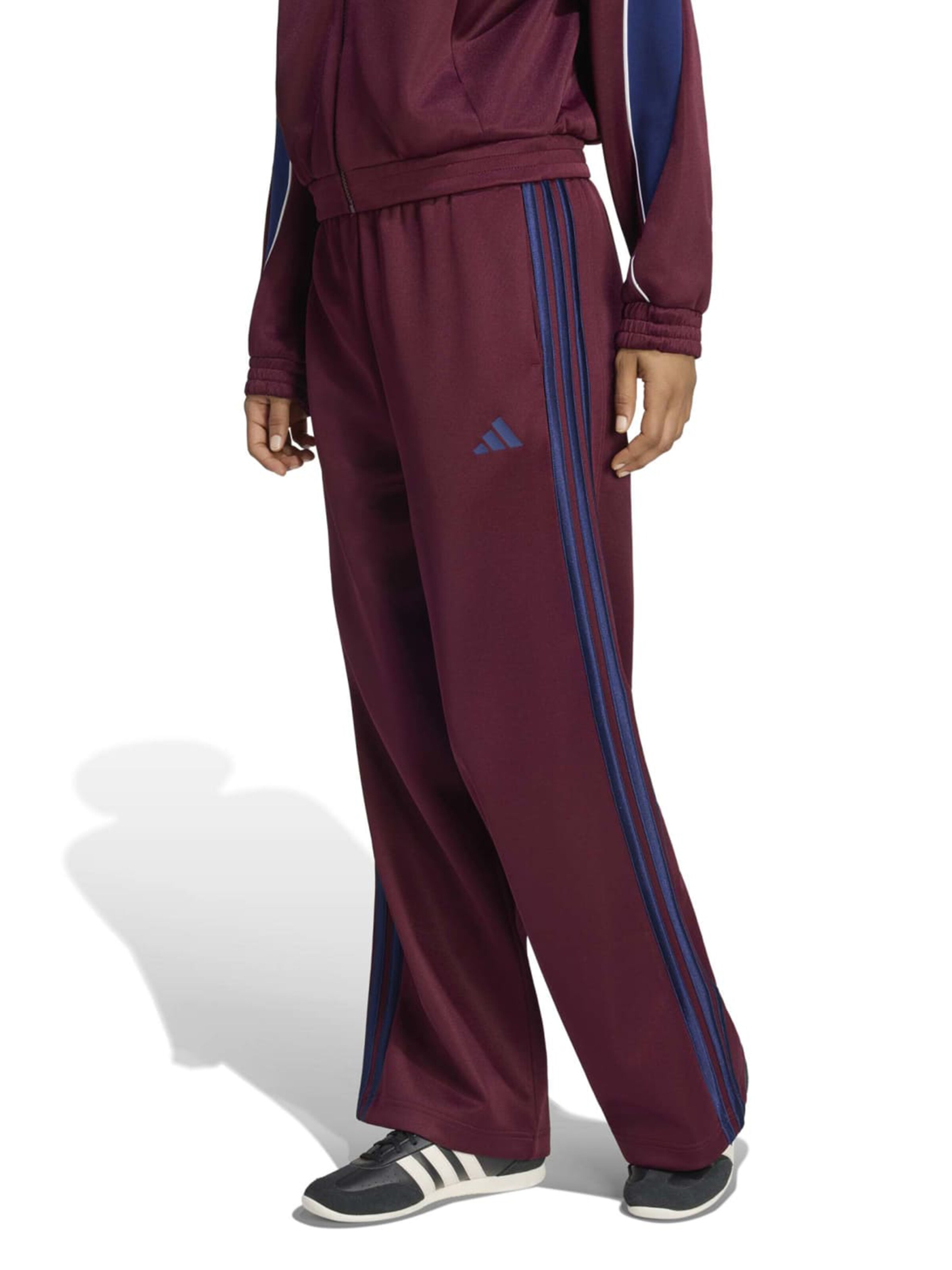ADIDAS SPORTSWEAR Loosefit Urheiluhousut 'STADIUM' värissä punainen: etupuoli