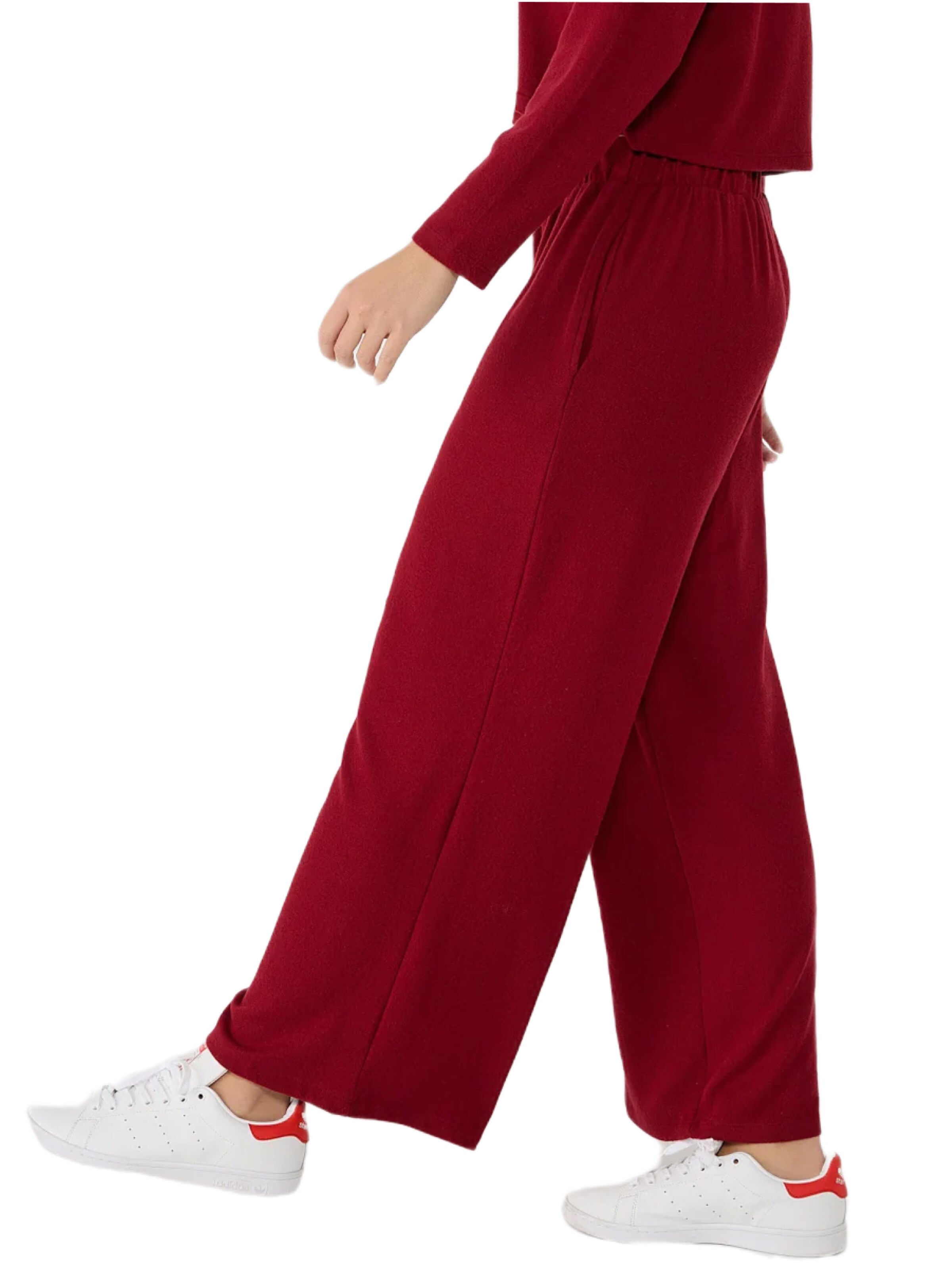 No Matter What Loosefit Hose in Rot